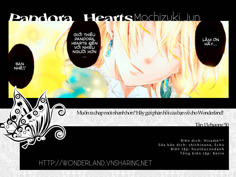 Pandora Hearts Chapter 50 - Trang 2