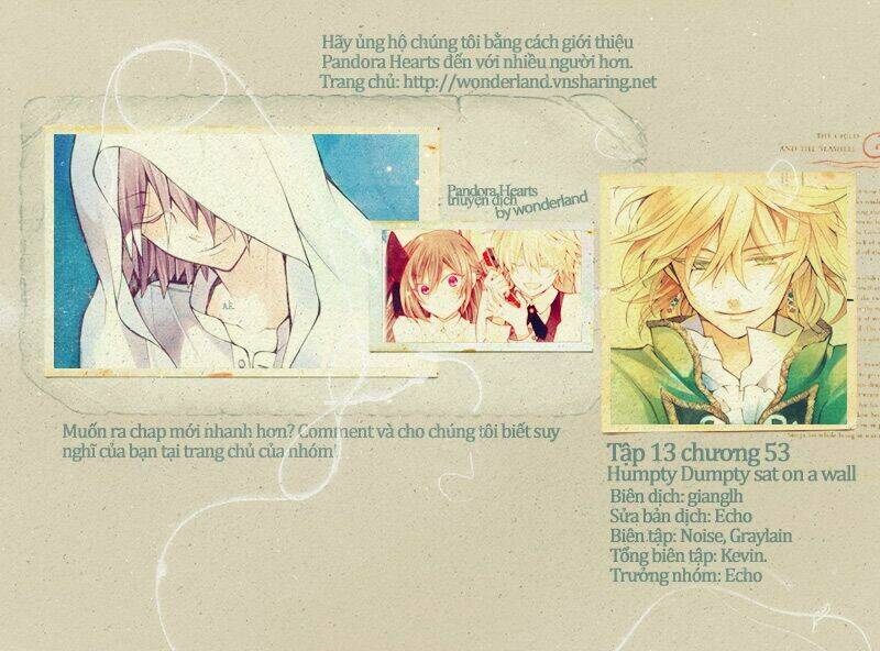 Pandora Hearts Chapter 53 - Trang 2