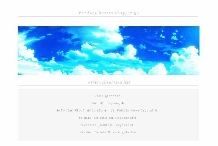 Pandora Hearts Chapter 59 - Trang 2