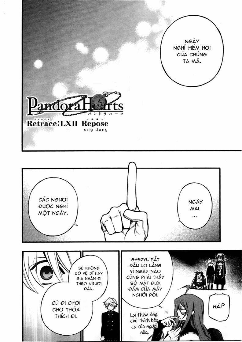 Pandora Hearts Chapter 62 - Trang 2