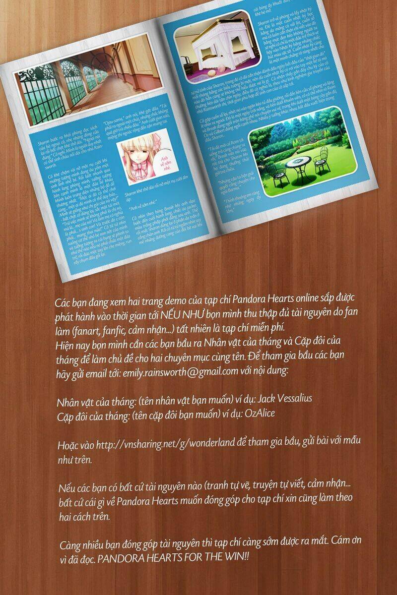 Pandora Hearts Chapter 67 - Trang 2