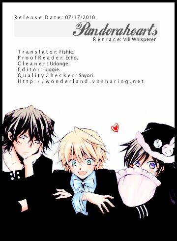 Pandora Hearts Chapter 8 - Trang 2
