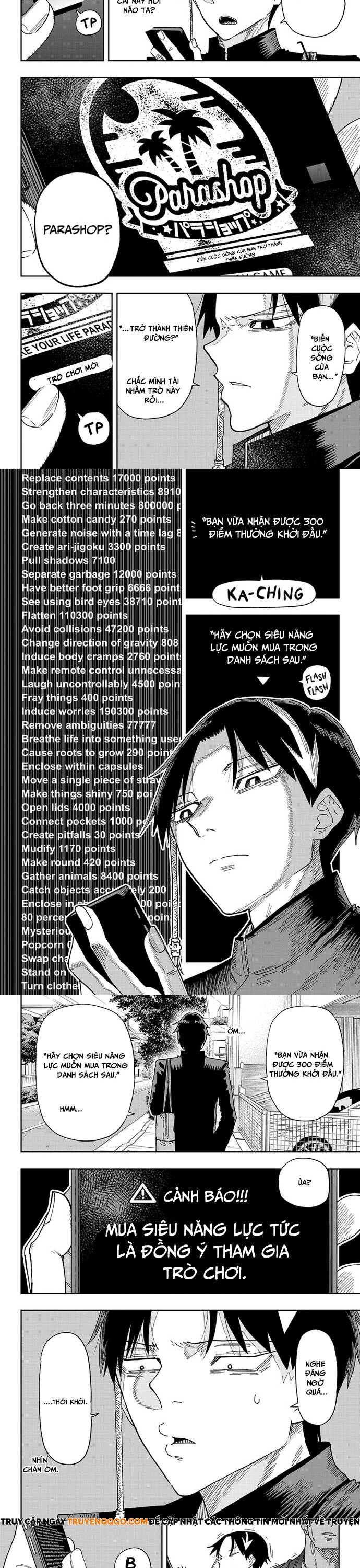 Parashoppers Chapter 1 - Trang 2