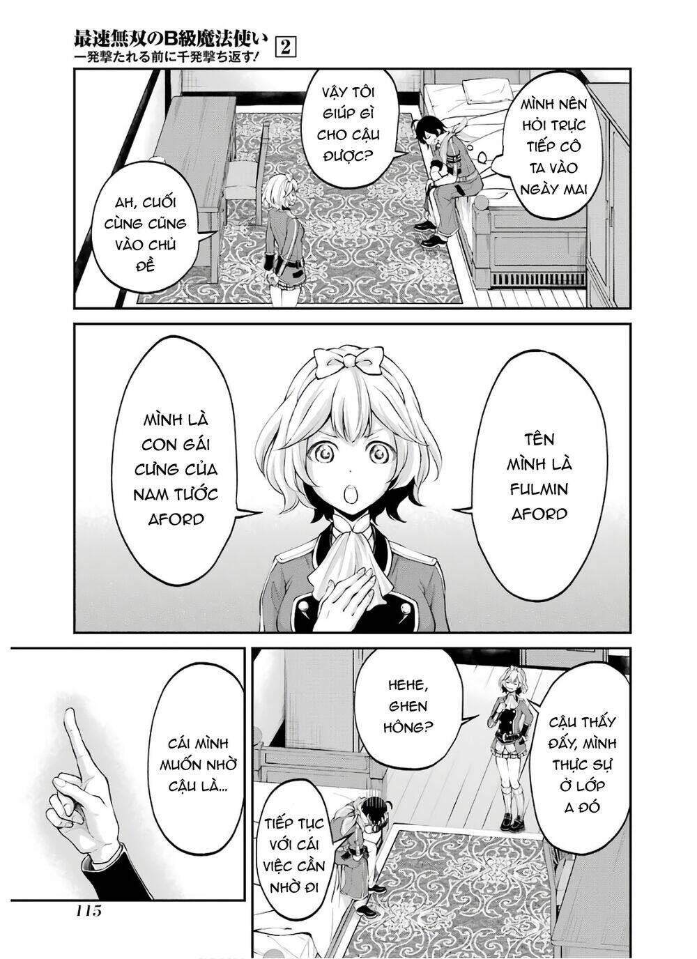Pháp Sư Hạng B Nhanh Nhất Thế Giới Chapter 7 - Trang 2