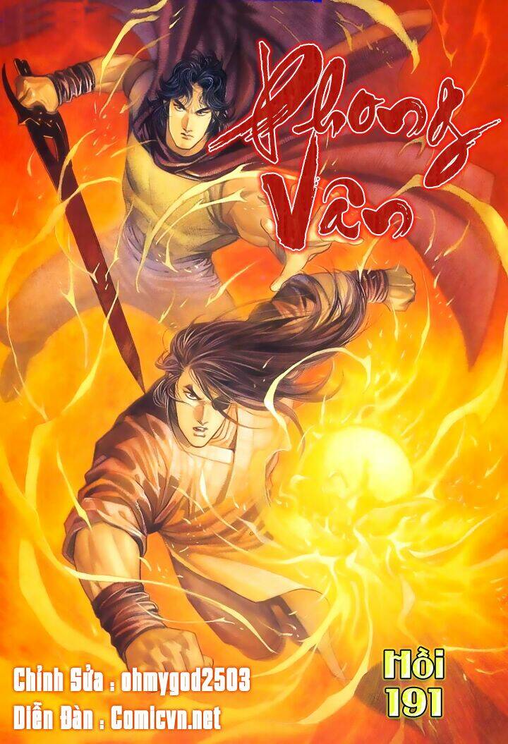 Phong Vân Chapter 191 - Trang 2