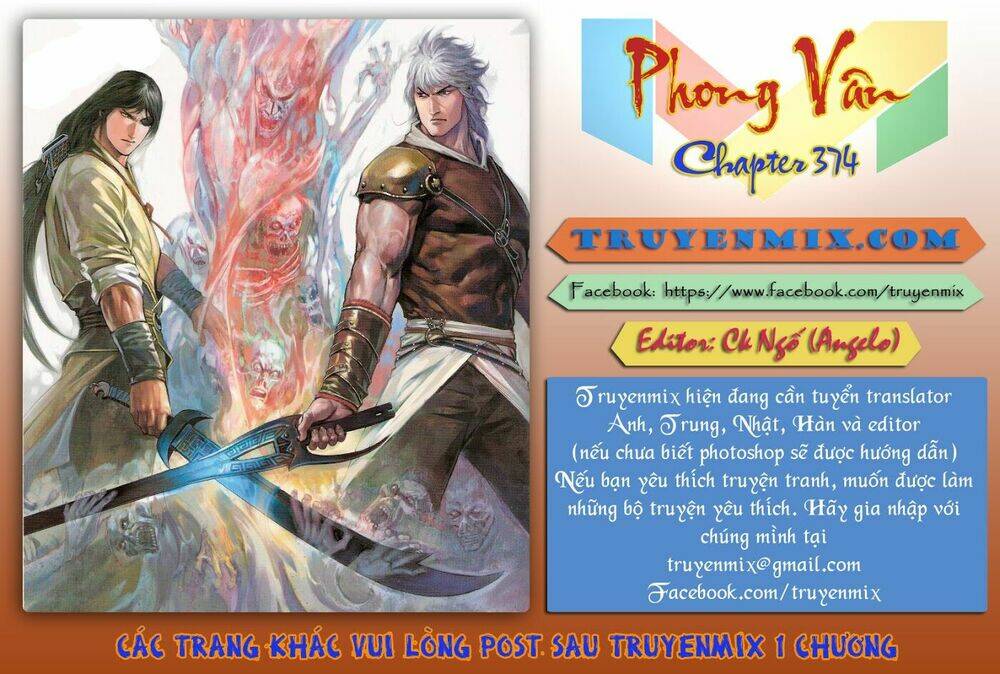 Phong Vân Chapter 374 - Trang 2