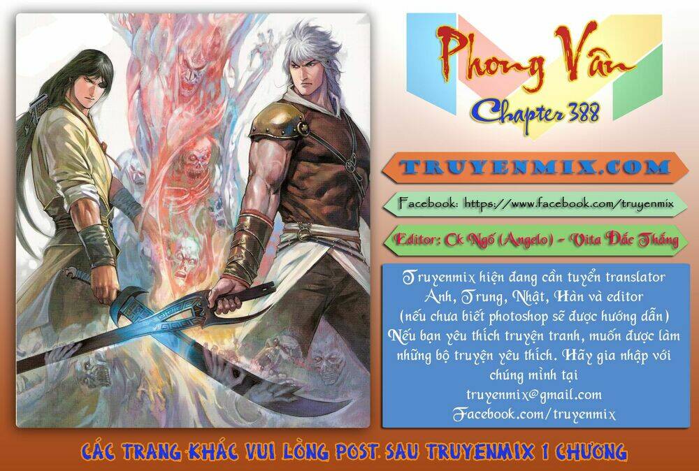 Phong Vân Chapter 388 - Trang 2