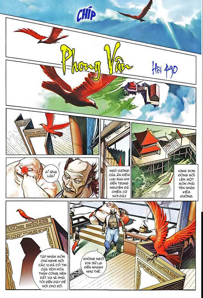 Phong Vân Chapter 490 - Trang 2