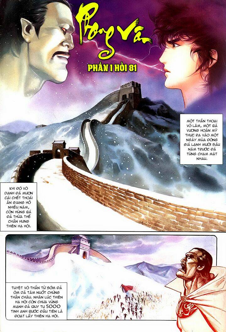 Phong Vân Chapter 81 - Trang 2