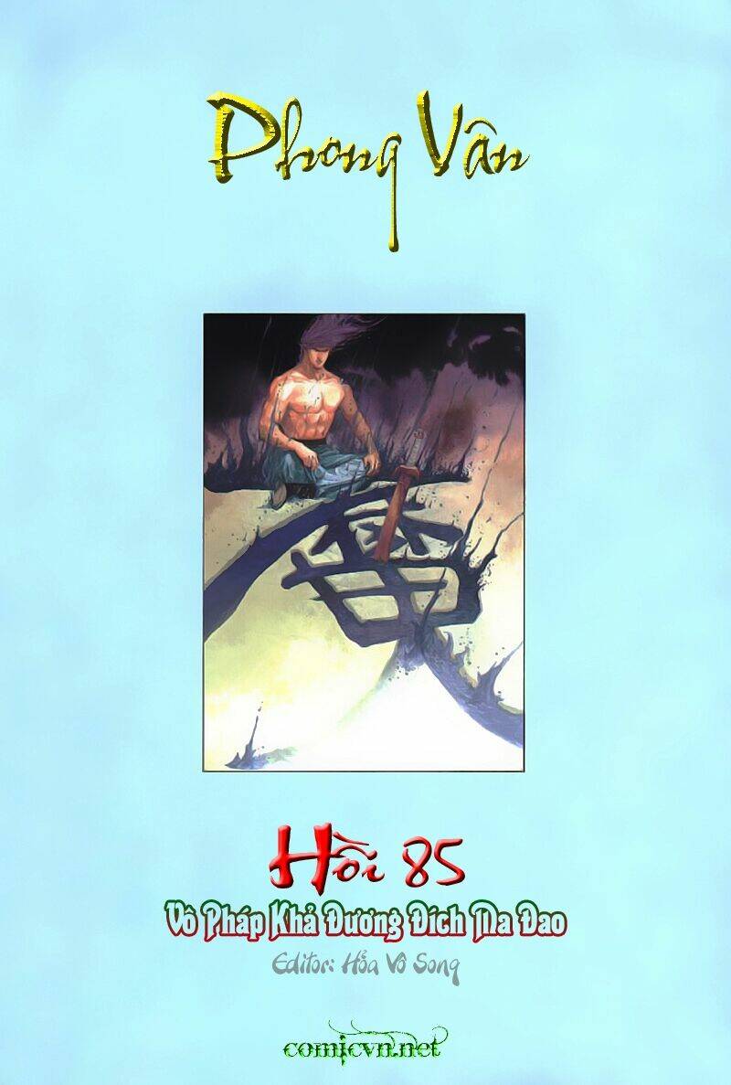 Phong Vân Chapter 85 - Trang 2