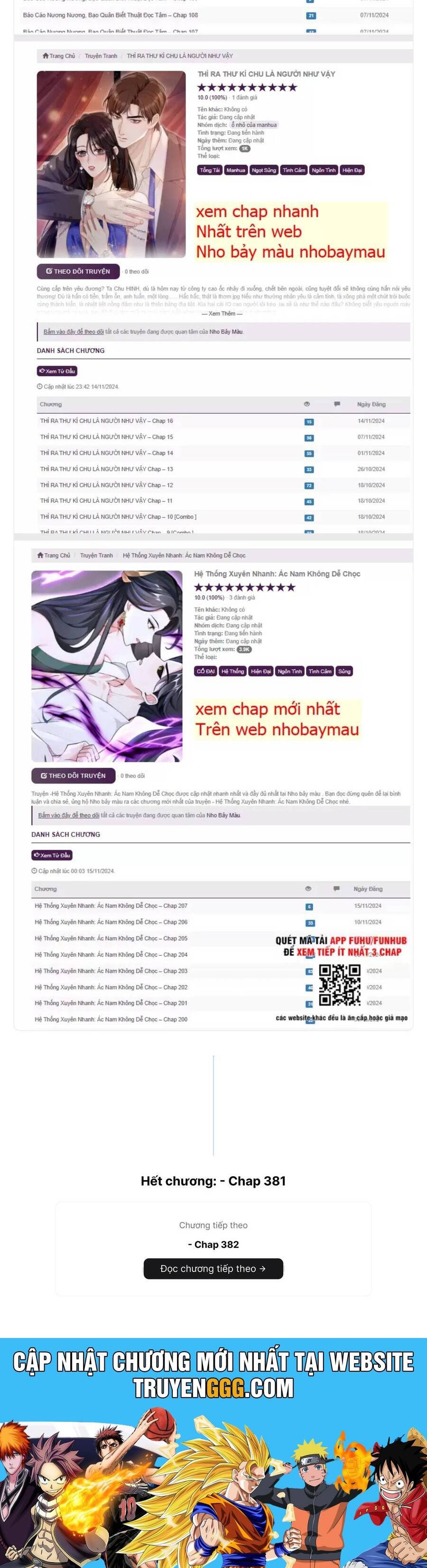 Phu Nhân , Thân Phận Thật Của Người Sắp Lộ Rồi Chapter 380 - Trang 2