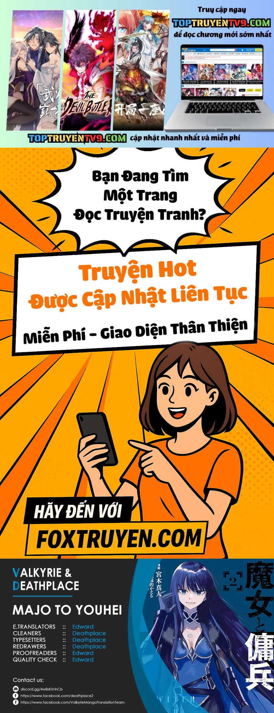 Phù Thủy Và Lính Đánh Thuê Chapter 27 - Trang 2