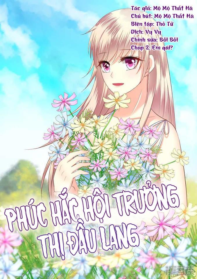 Phúc Hắc Hội Trưởng Thị Đầu Lang Chapter 2 - Trang 2