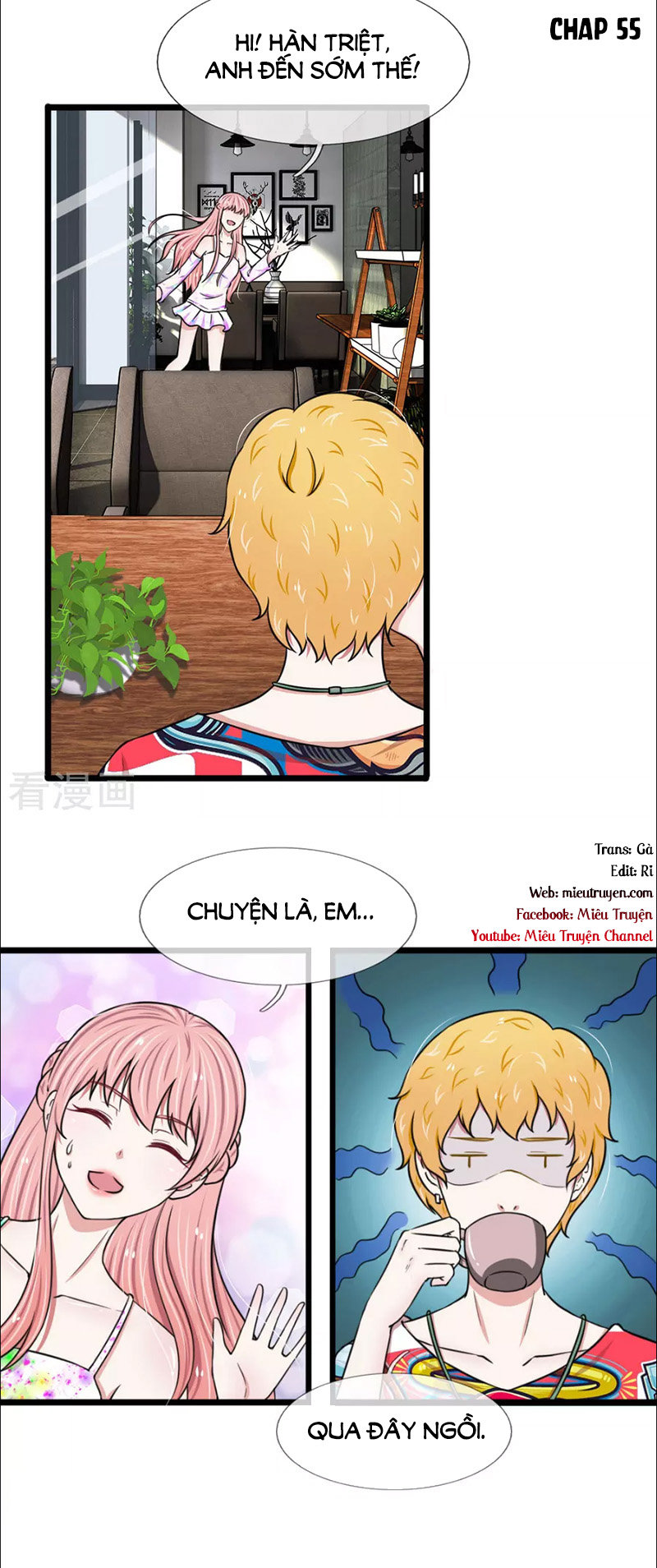 Phúc Hắc Lão Công Buông Em Ra Chapter 55 - Trang 2