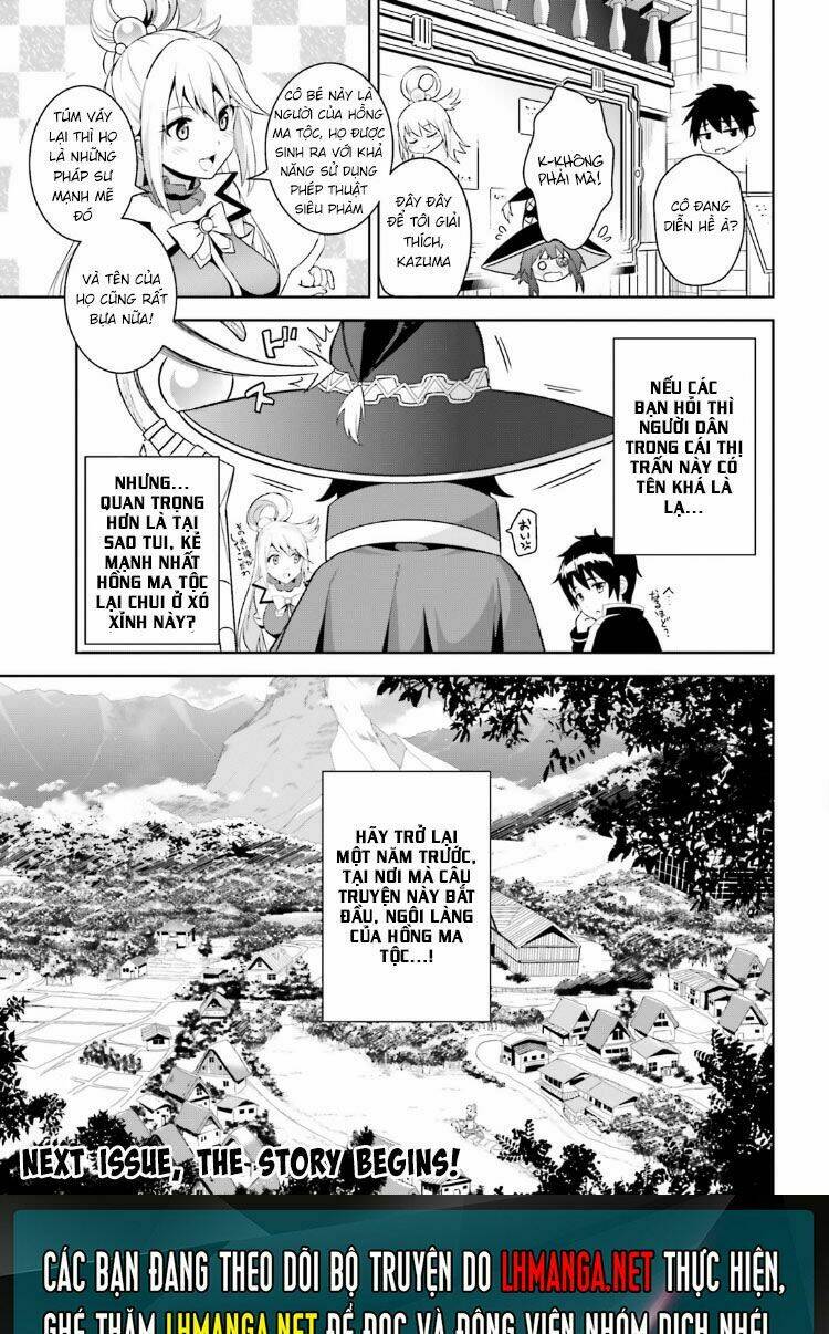 Phước Lành Cho Thế Giới – Ngoại Truyện Megumin Chapter 0 - Trang 2