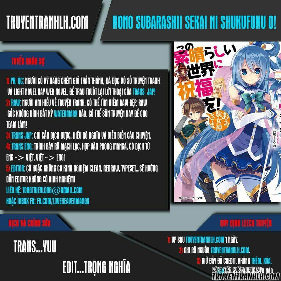 Phước Lành Cho Thế Giới Chapter 20 - Trang 2