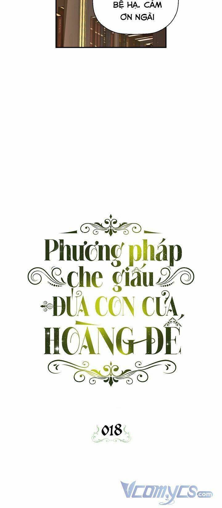 Phương Pháp Che Giấu Đứa Con Của Hoàng Đế Chapter 18 - Trang 2