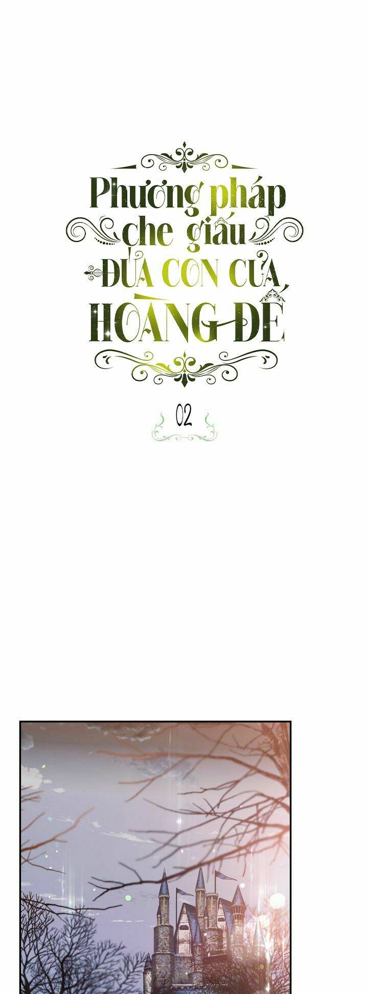 Phương Pháp Che Giấu Đứa Con Của Hoàng Đế Chapter 2 - Trang 2