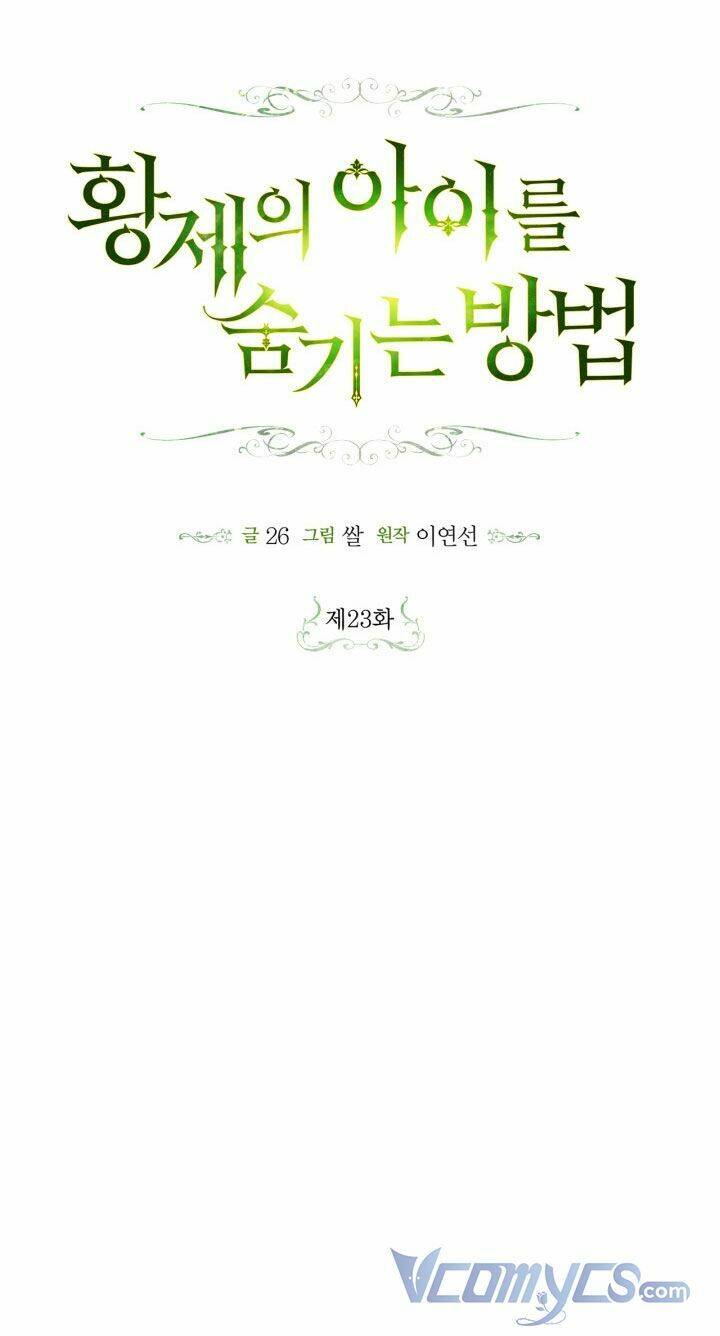 Phương Pháp Che Giấu Đứa Con Của Hoàng Đế Chapter 23 - Trang 2