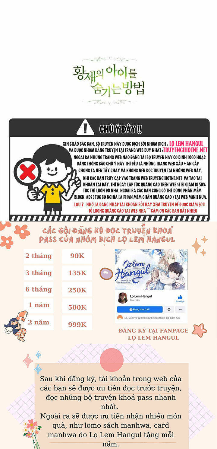 Phương Pháp Che Giấu Đứa Con Của Hoàng Đế Chapter 73 - Trang 2