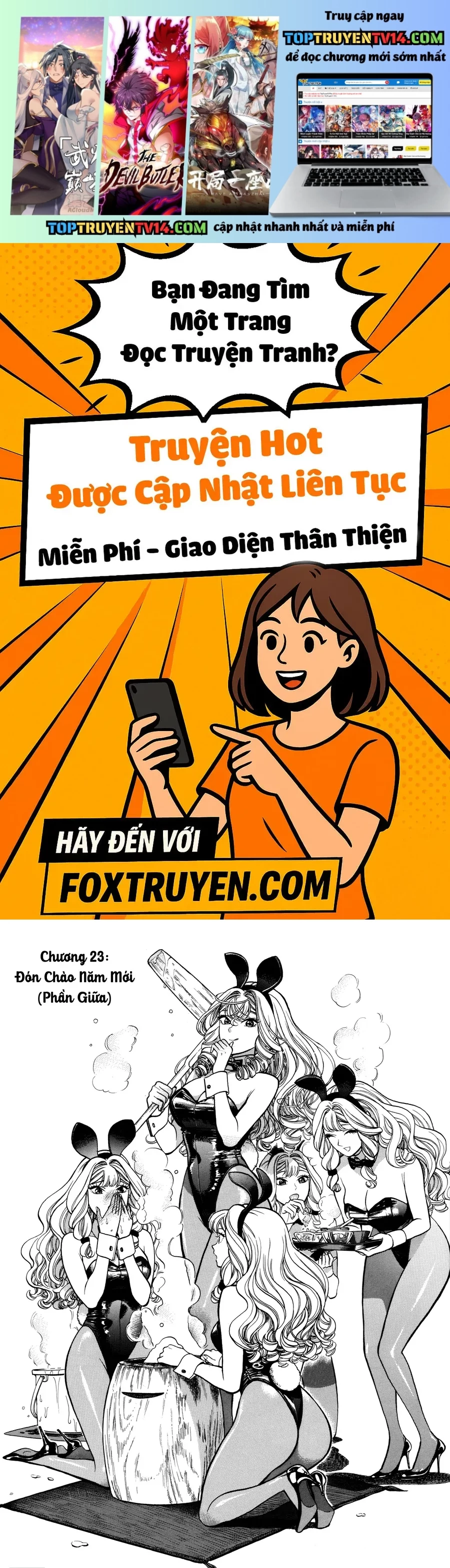 Piccolina (Anh Xiên Nướng Và Em Bunny Girl) Chapter 23 - Trang 2