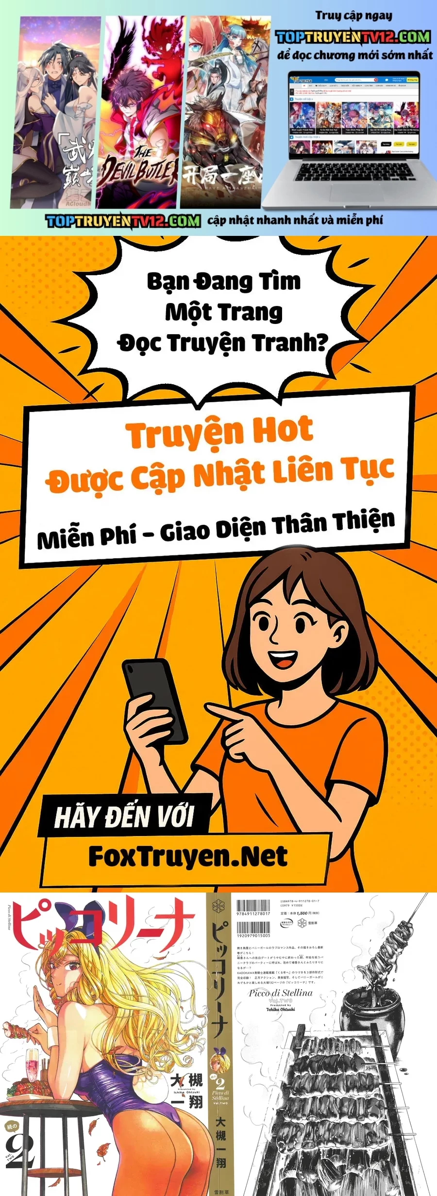 Piccolina (Anh Xiên Nướng Và Em Bunny Girl) Chapter 24.5 - Trang 2