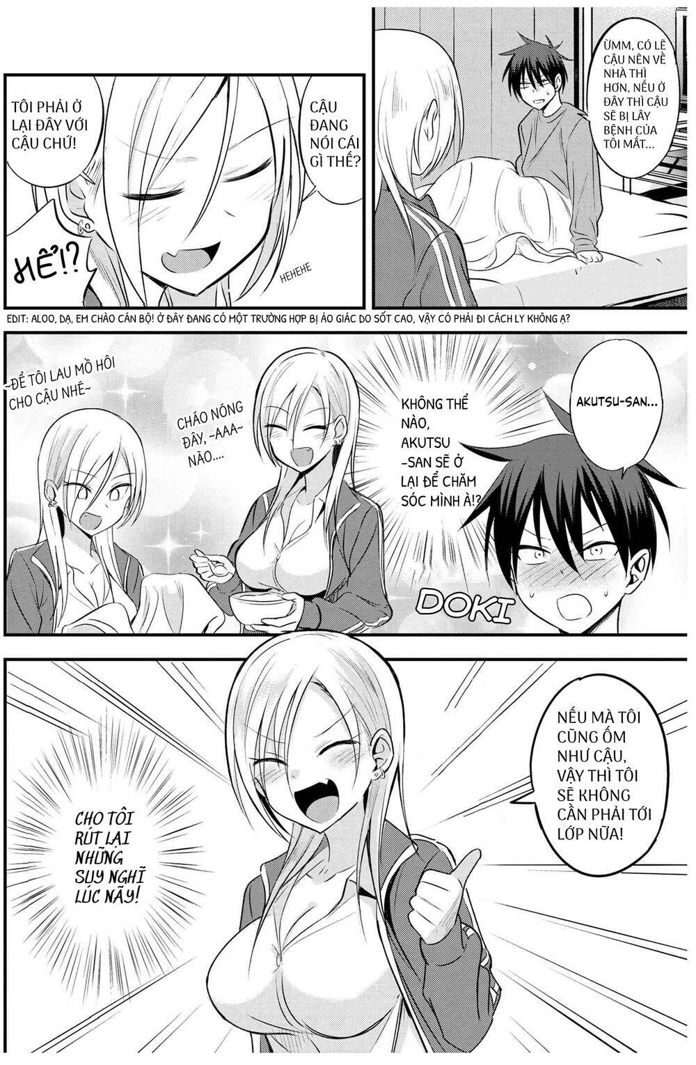 Please Go Home, Akutsu-San! Chapter 19 - Trang 2