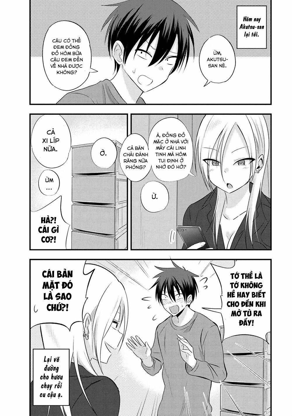Please Go Home, Akutsu-San! Chapter 32 - Trang 2