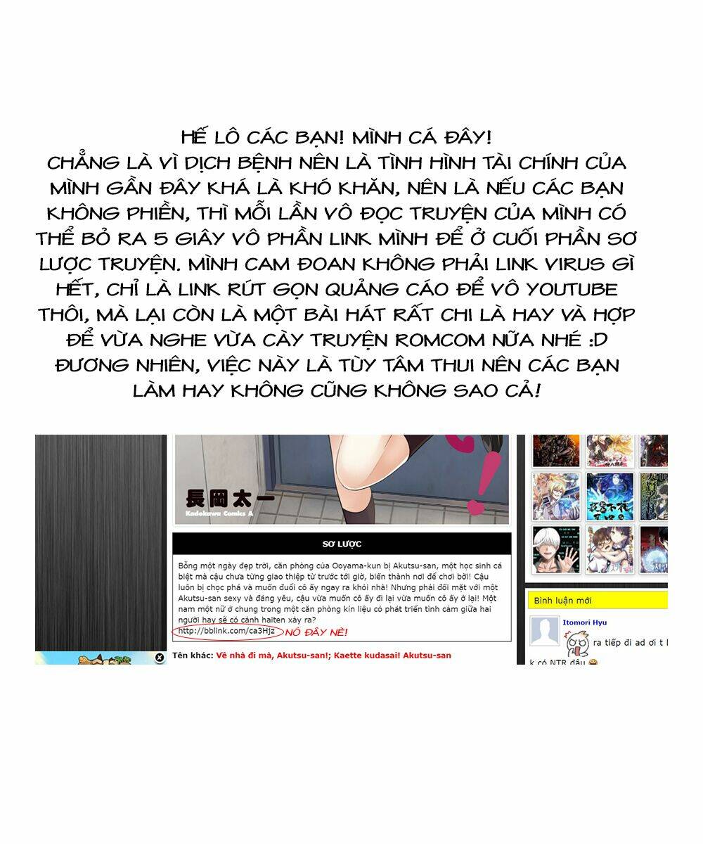 Please Go Home, Akutsu-San! Chapter 34 - Trang 2