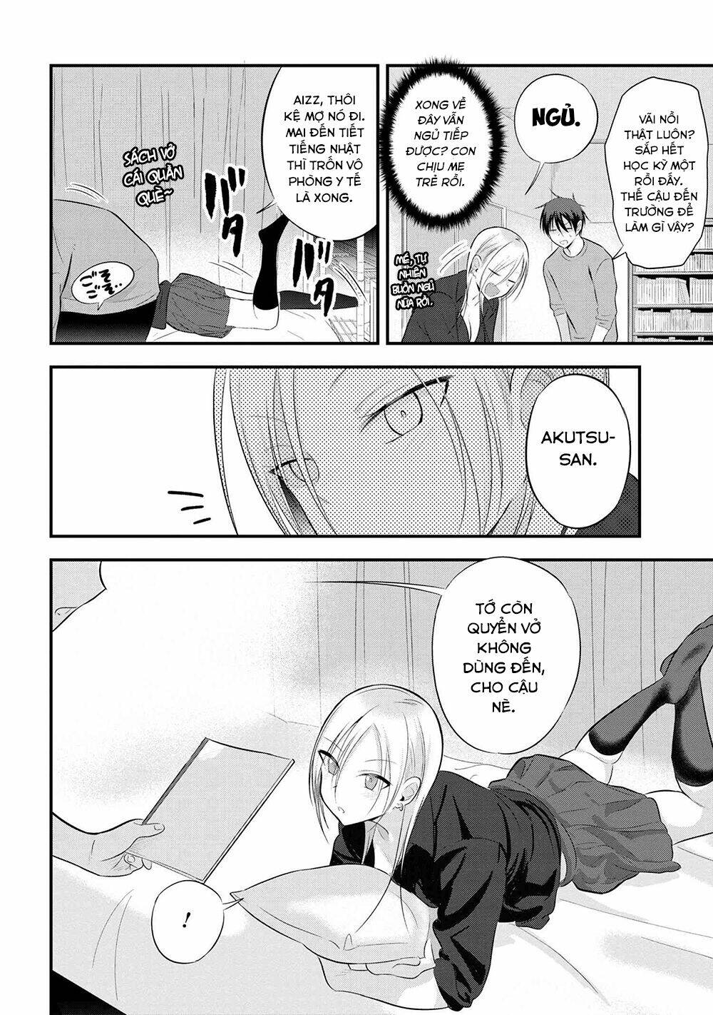 Please Go Home, Akutsu-San! Chapter 58 - Trang 2