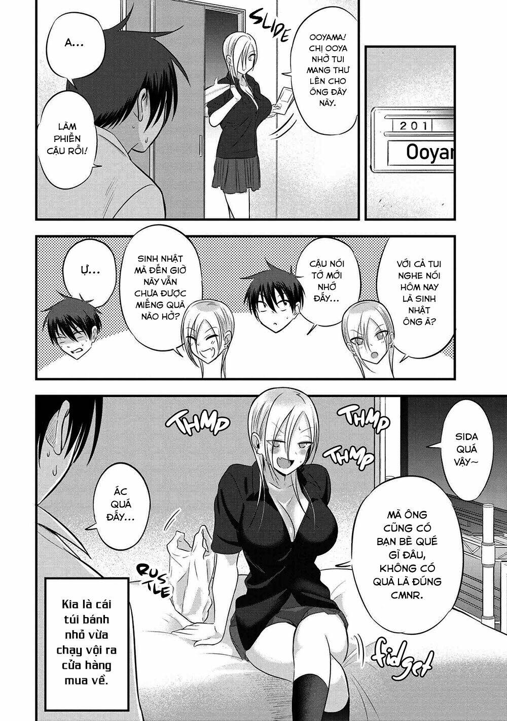 Please Go Home, Akutsu-San! Chapter 68 - Trang 2