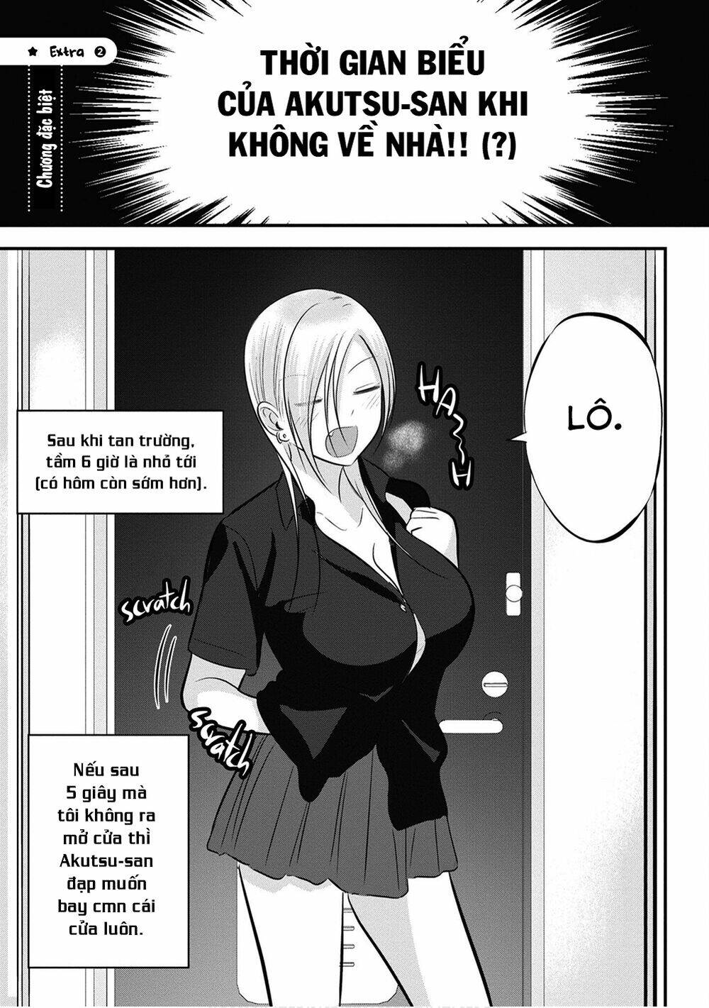 Please Go Home, Akutsu-San! Chapter 69.2 - Trang 2