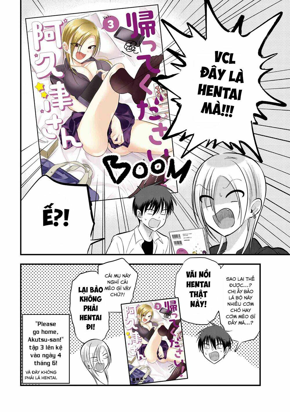 Please Go Home, Akutsu-San! Chapter 69.4 - Trang 2