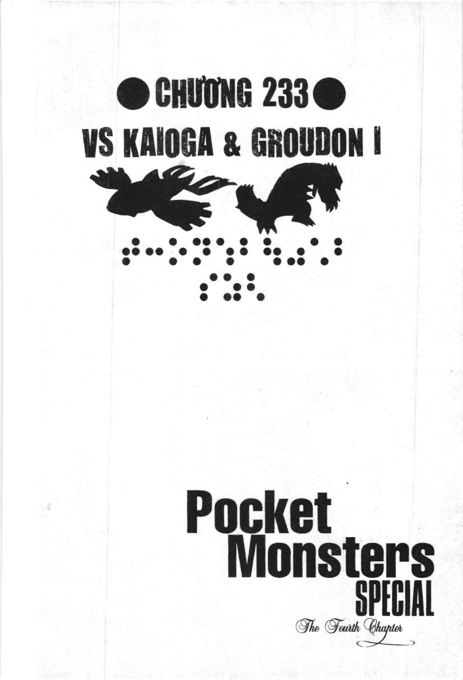 Pokémon Đặc Biệt (Nxb Kim Đồng) Chapter 233 - Trang 2