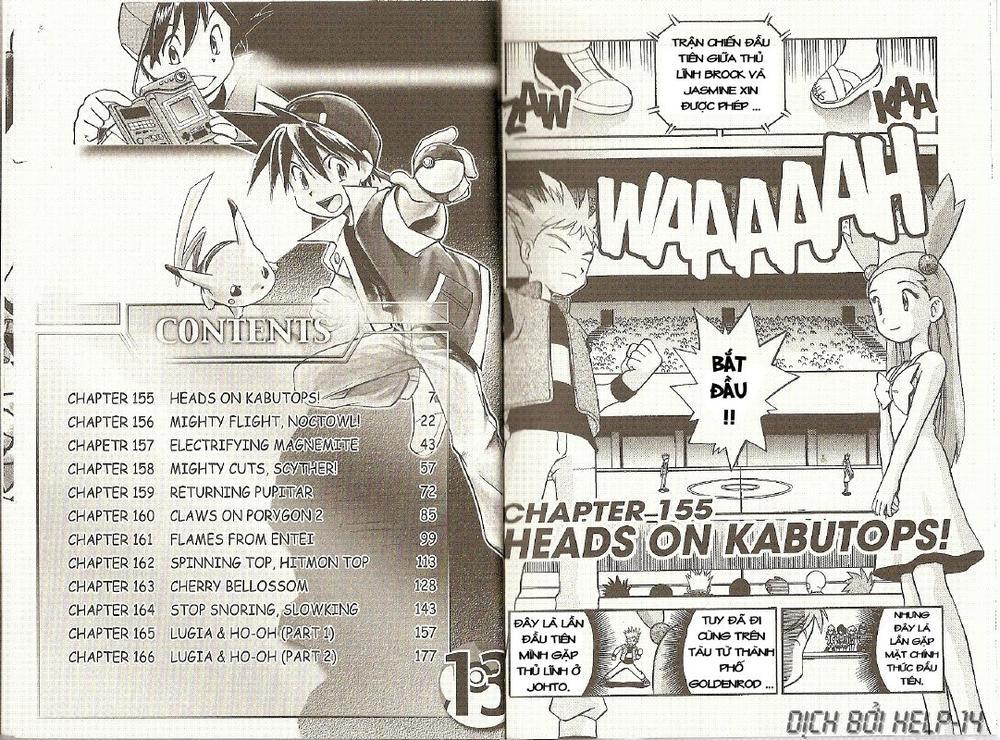 Pokemon Special Chapter 155 - Trang 2