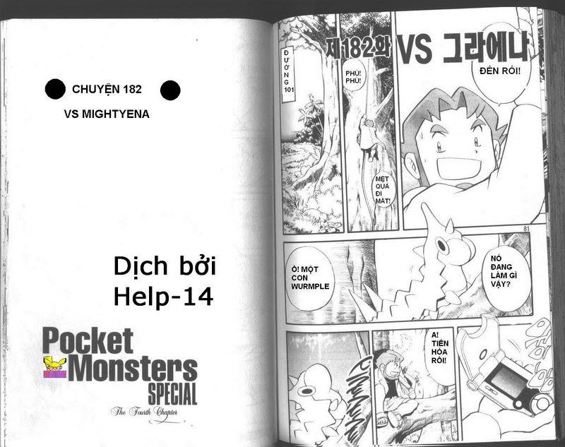 Pokemon Special Chapter 181-184 - Trang 2