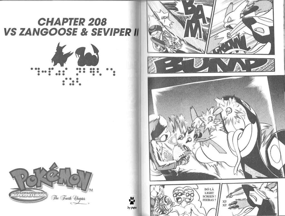 Pokemon Special Chapter 207-210 - Trang 2