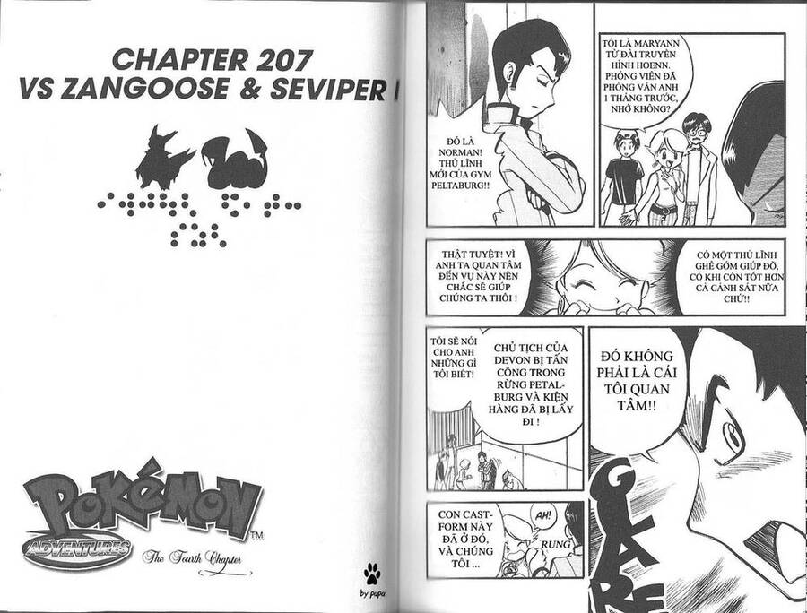 Pokemon Special Chapter 207 - Trang 2