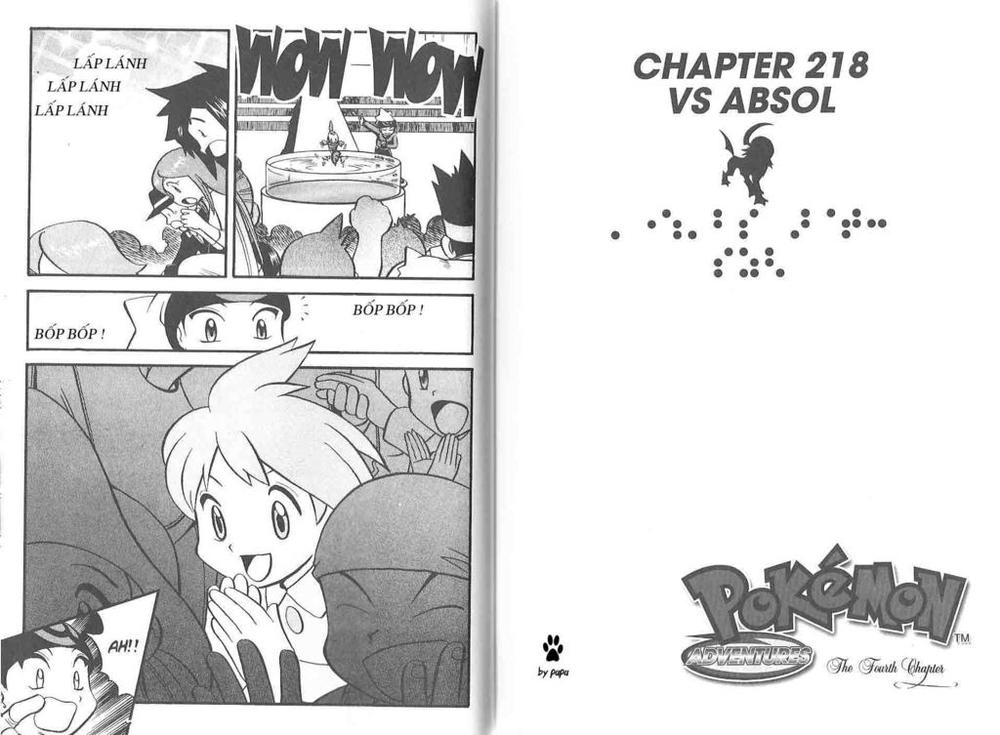 Pokemon Special Chapter 215-219 - Trang 2