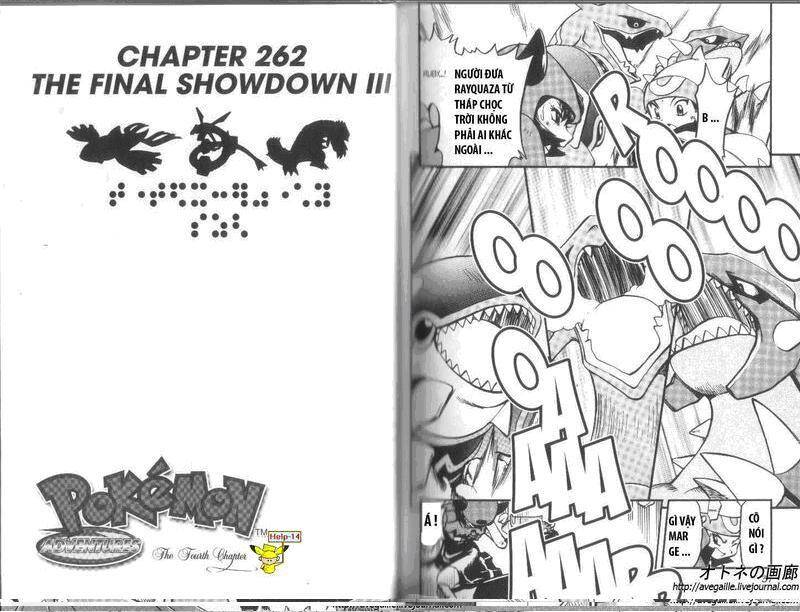Pokemon Special Chapter 260 - Trang 2