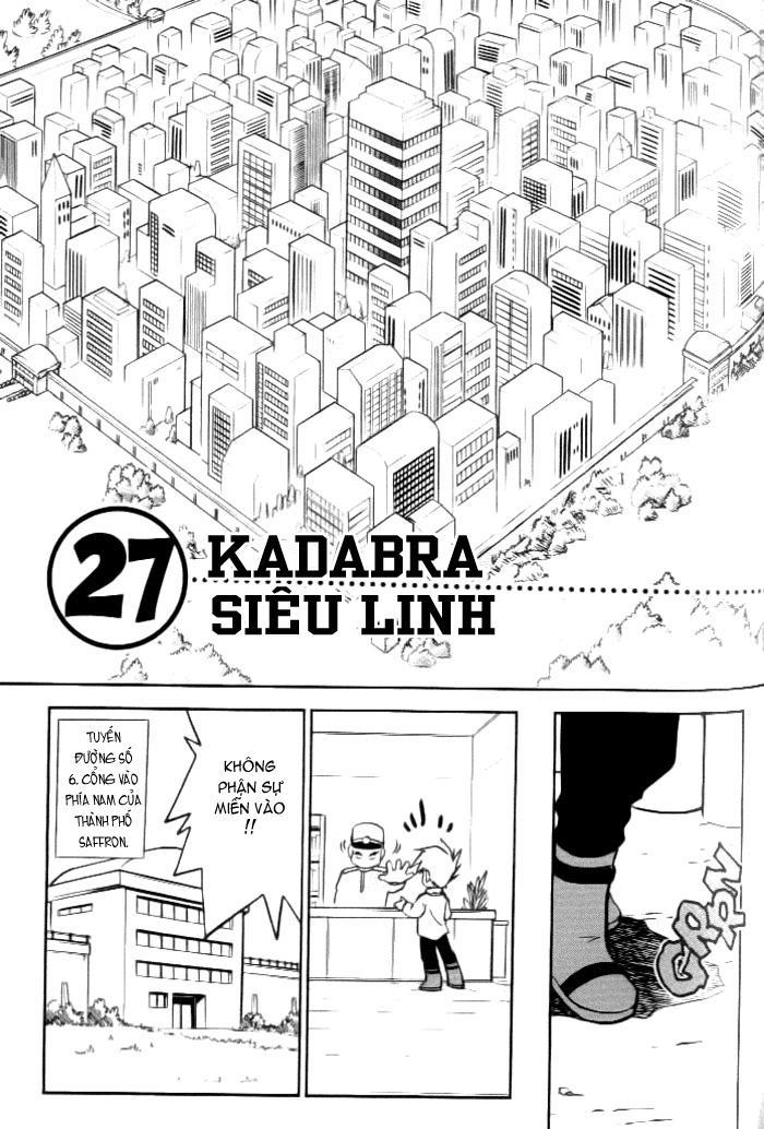 Pokemon Special Chapter 27 - Trang 2