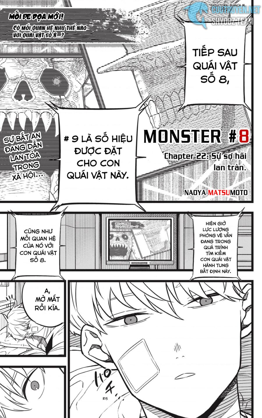 Quái Vật Số 8 Chapter 22 - Trang 2