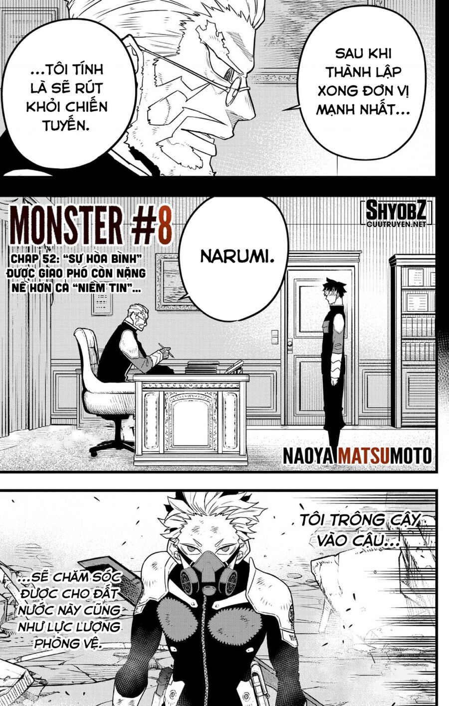 Quái Vật Số 8 Chapter 52 - Trang 2