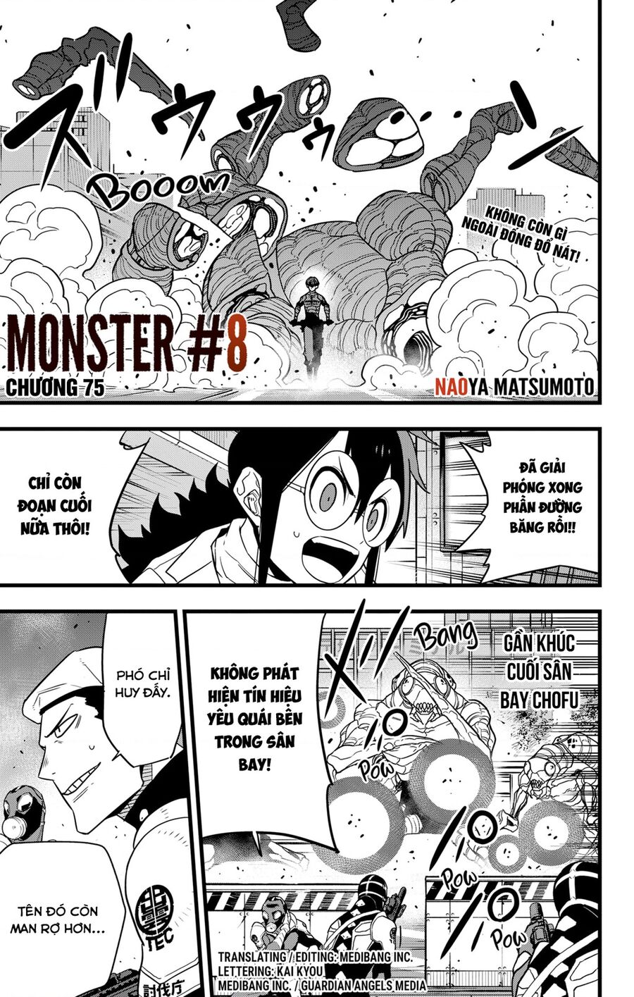 Quái Vật Số 8 Chapter 75 - Trang 2
