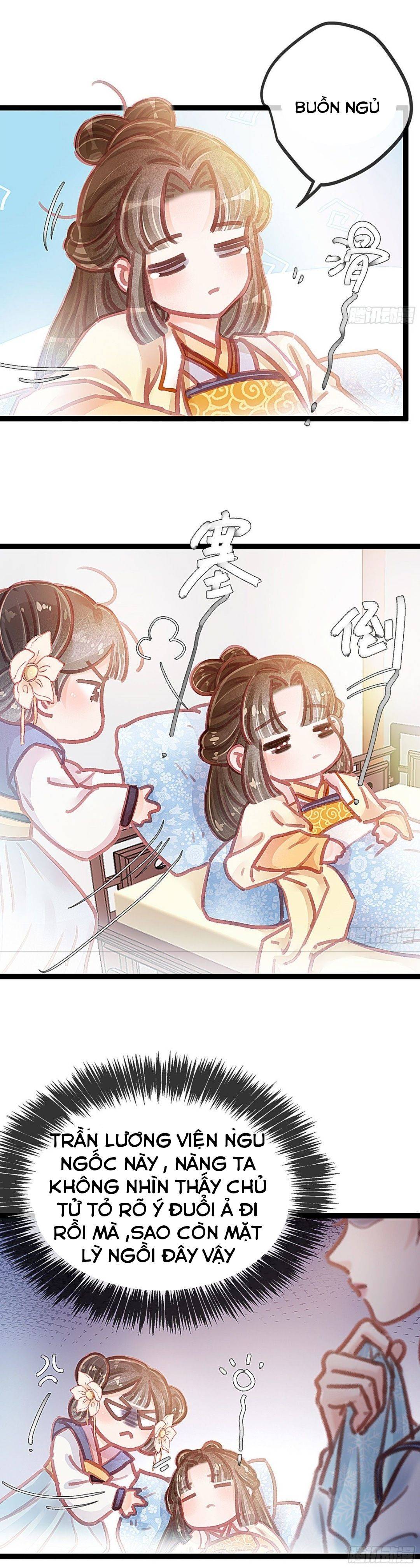 Qúy Phi Muốn Trở Thành Con Cá Mặn Mòi Chapter 17 - Trang 2