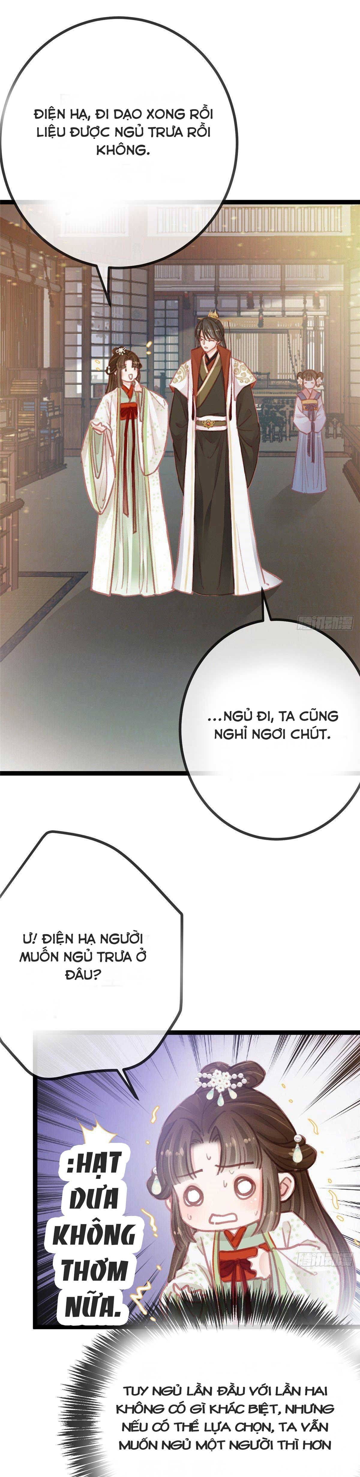 Qúy Phi Muốn Trở Thành Con Cá Mặn Mòi Chapter 31 - Trang 2