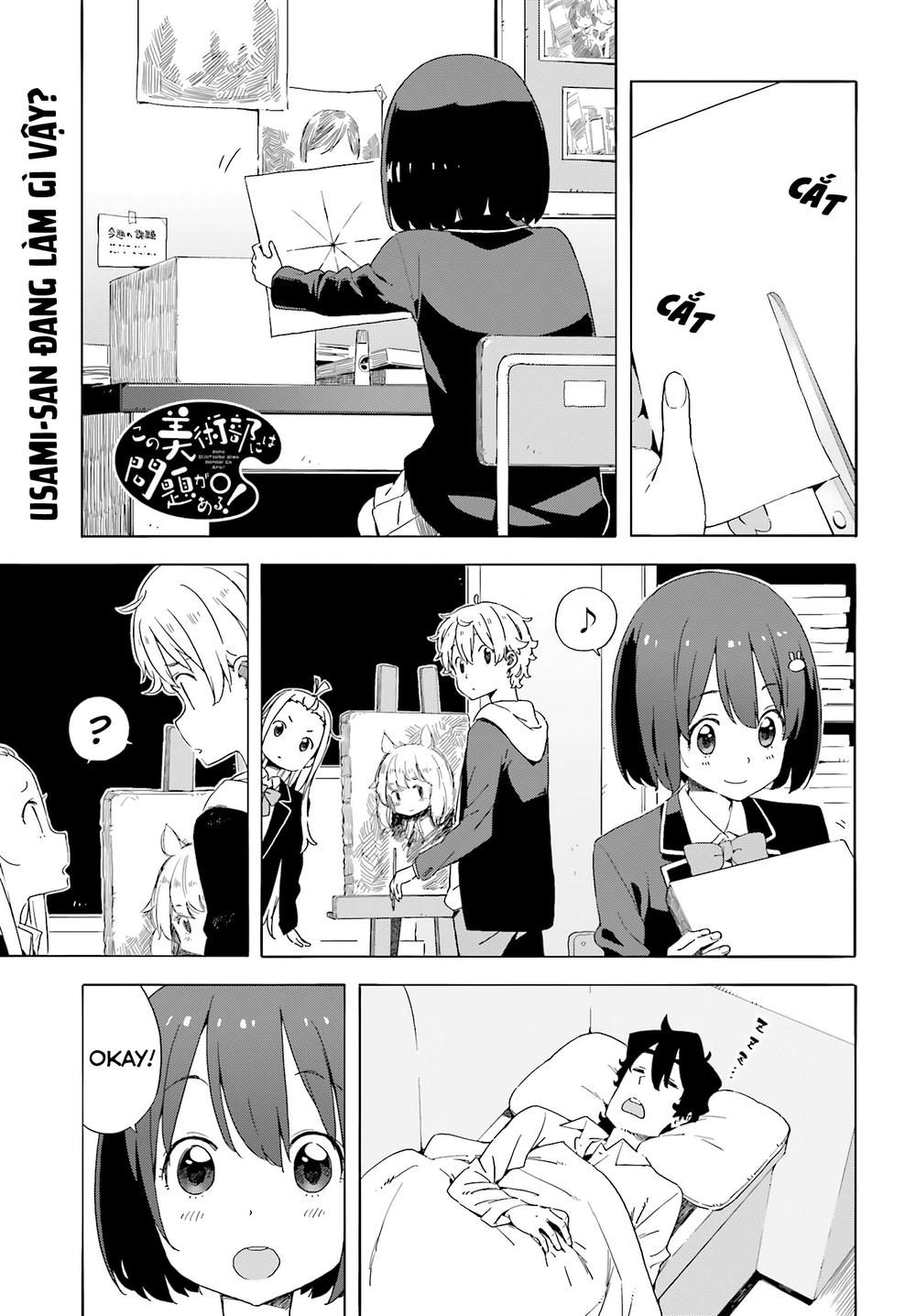 Rắc Rối Ở Câu Lạc Bộ Mỹ Thuật Chapter 36.2 - Trang 2