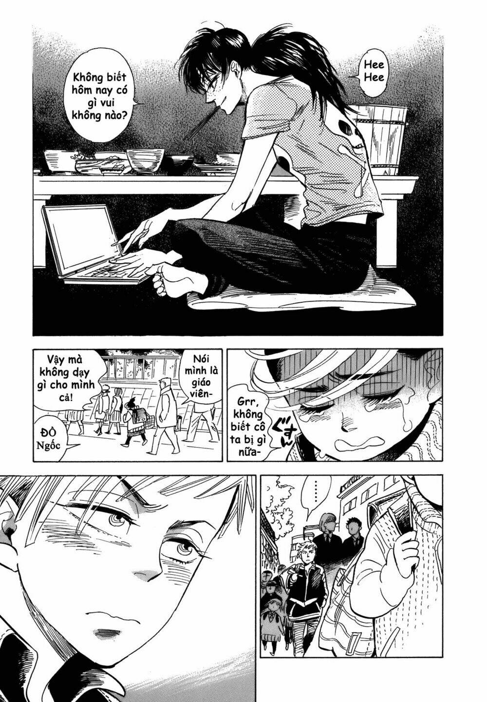 Ran To Haiiro No Sekai Chapter 10 - Trang 2