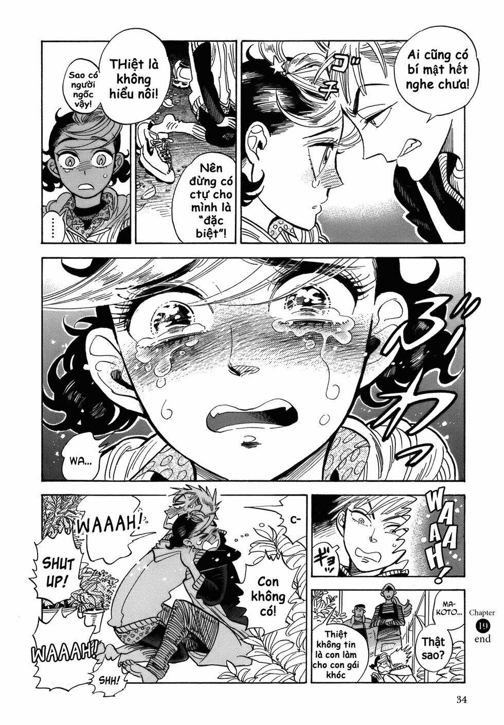 Ran To Haiiro No Sekai Chapter 19 - Trang 2