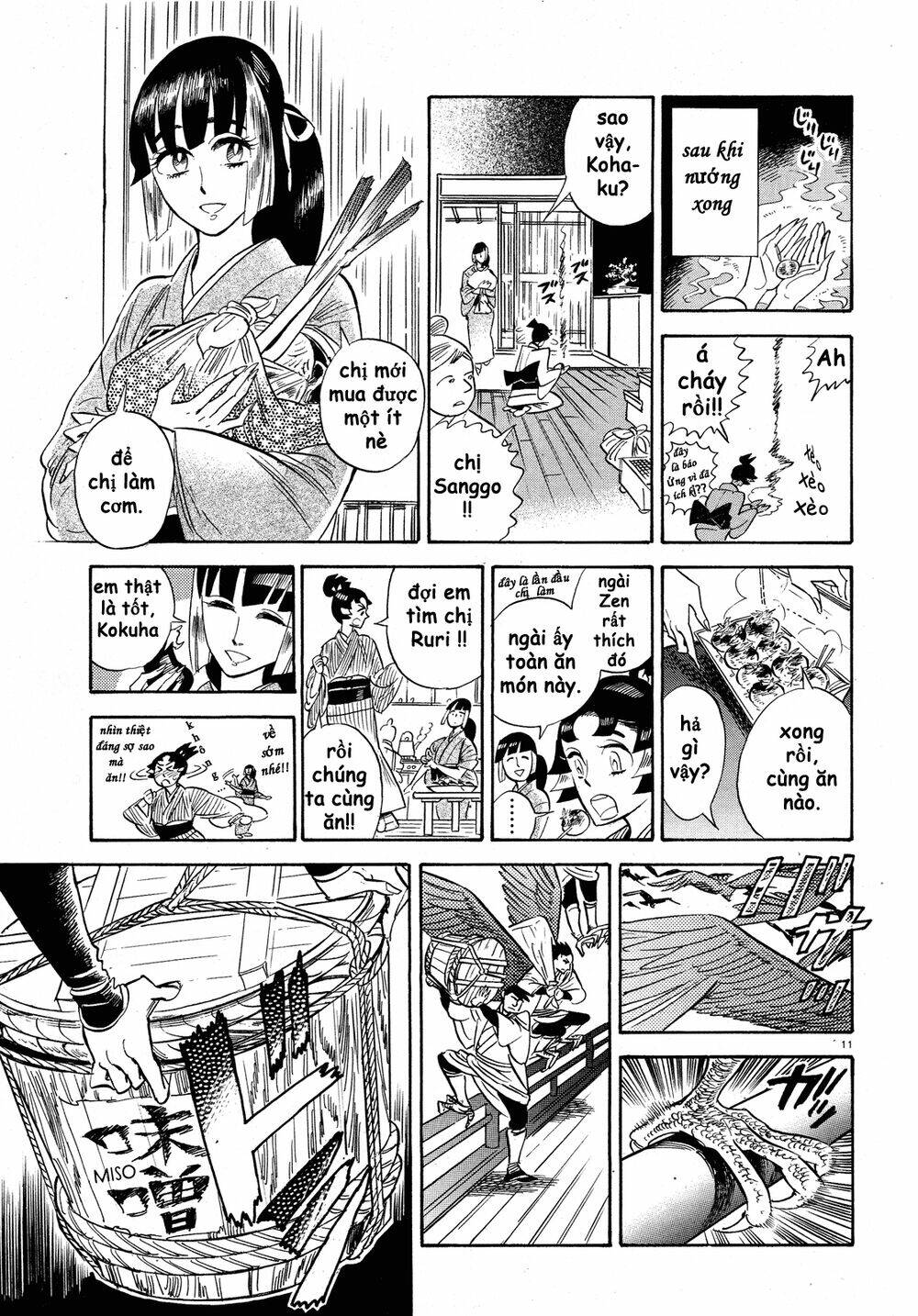 Ran To Haiiro No Sekai Chapter 24 - Trang 2